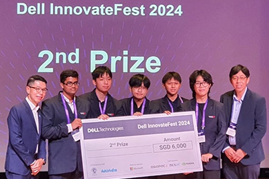 DAAA students Runner-up at Dell InnovateFest